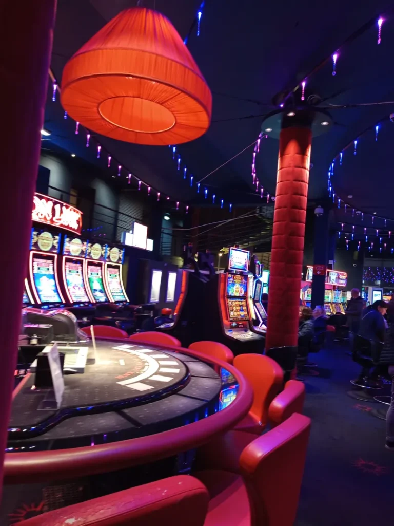 Roulette area at Casino Barrière Biarritz
