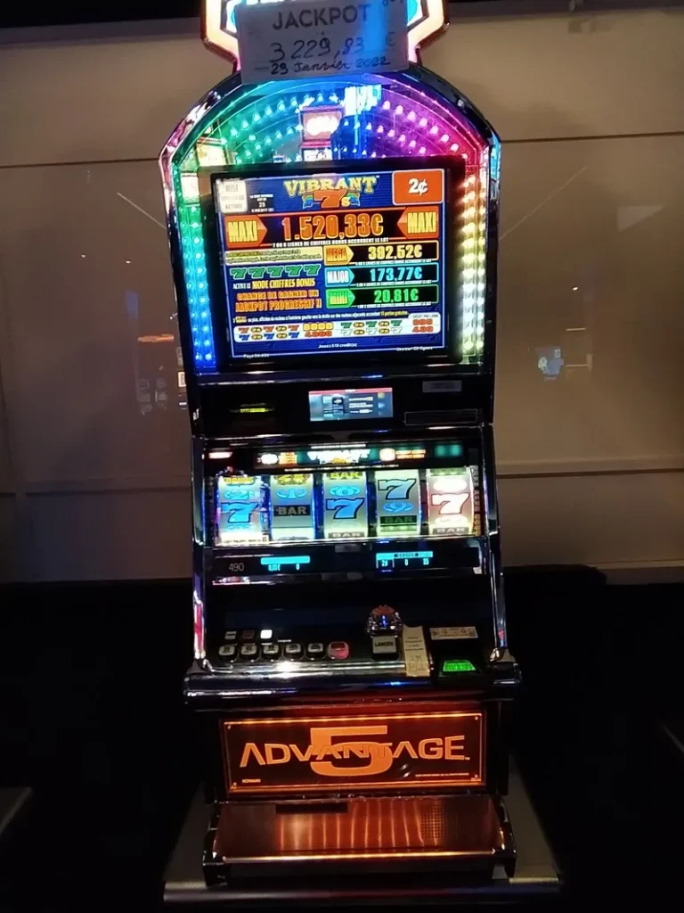 Single gaming machine at Casino Barrière La Baule