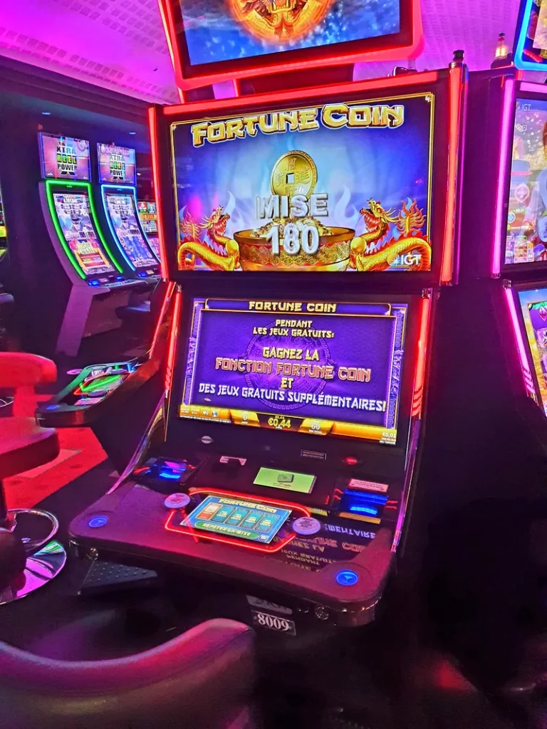 Fortune slot machine at Casino Barrière La Rochelle