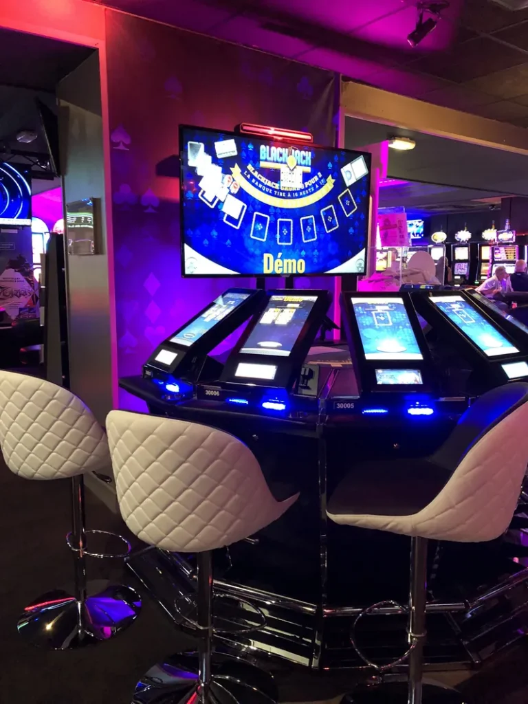 Gaming terminal at Casino Barrière La Rochelle