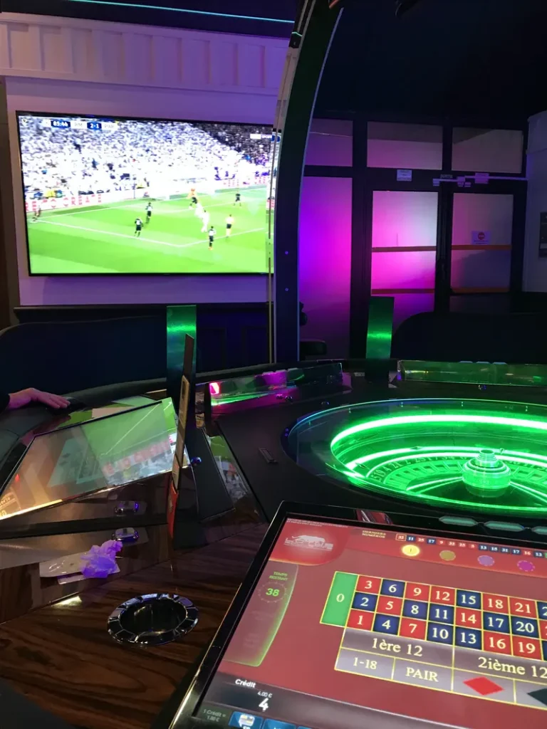 Sports roulette at Casino Barrière Le Touquet