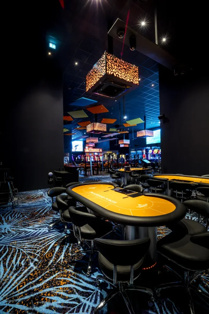 Roulette table at Casino de Pau