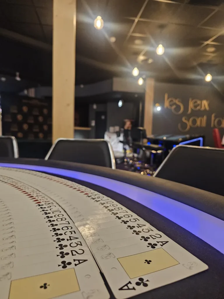 Roulette table at Casino de Saint-Gervais