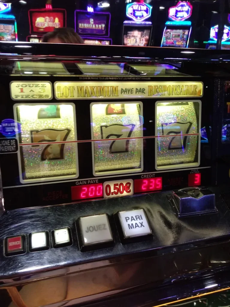 Triple seven at Casino de Valras-Plage