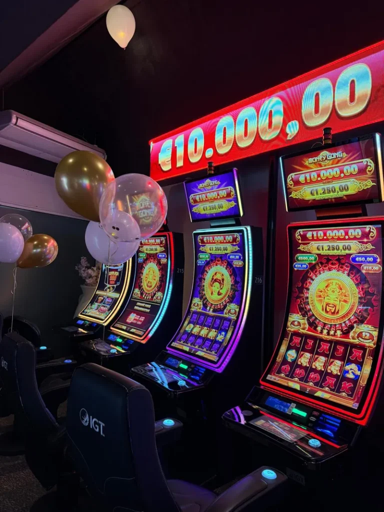Jackpot slot machine at Casino JOA d'Argelès