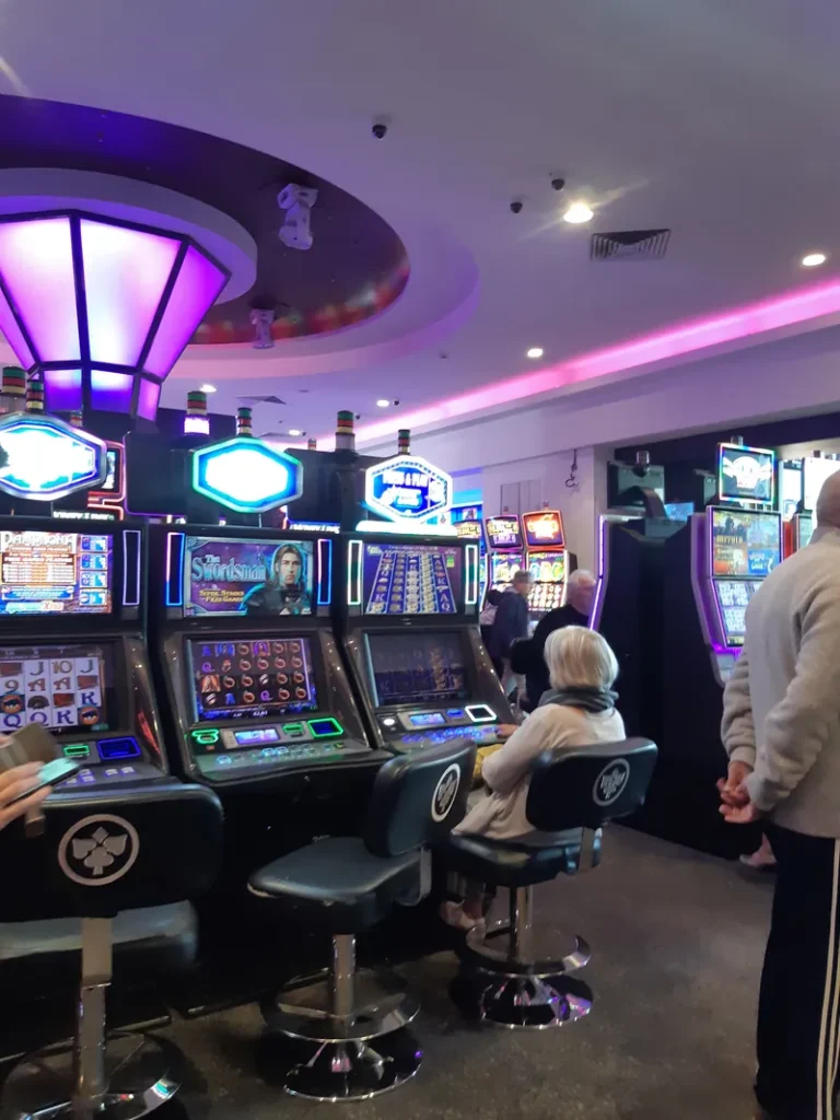 Central slot machine area at Casino JOA de Bagnoles de l'Orne