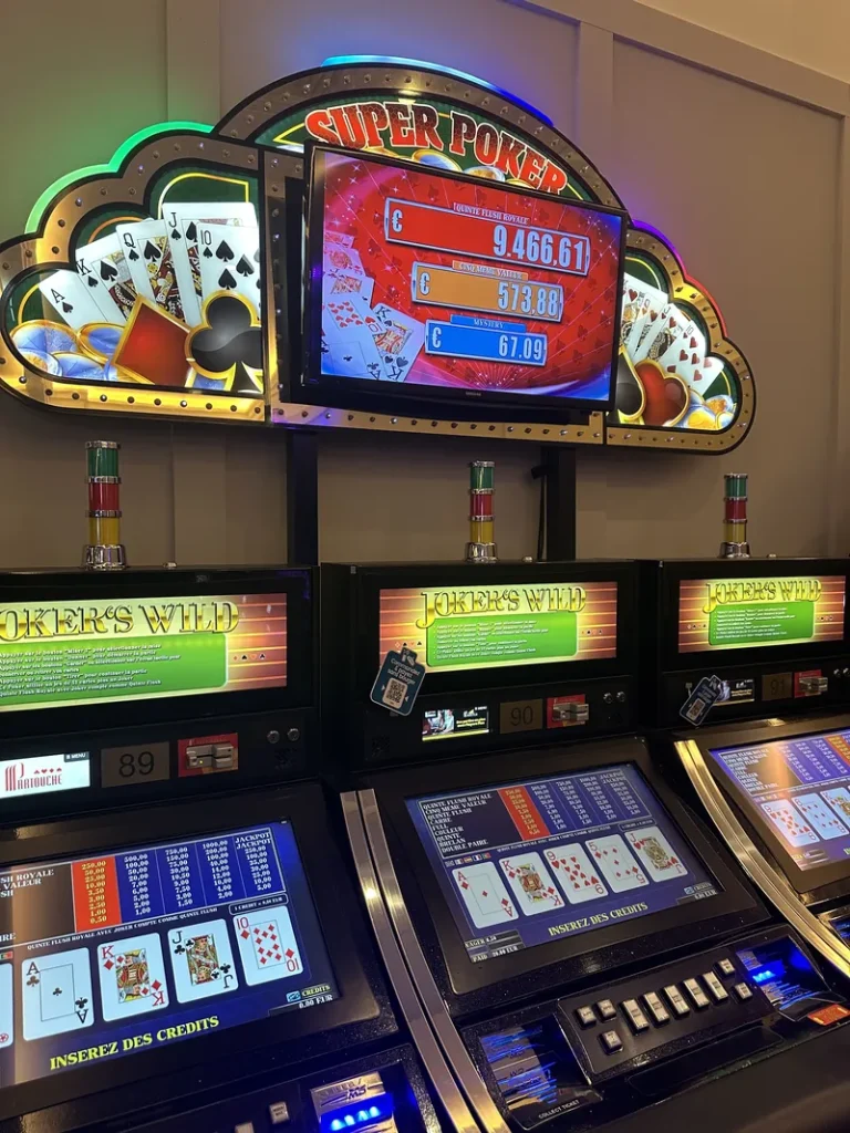 Machines classiques du Casino Partouche Gréoux-les-Bains