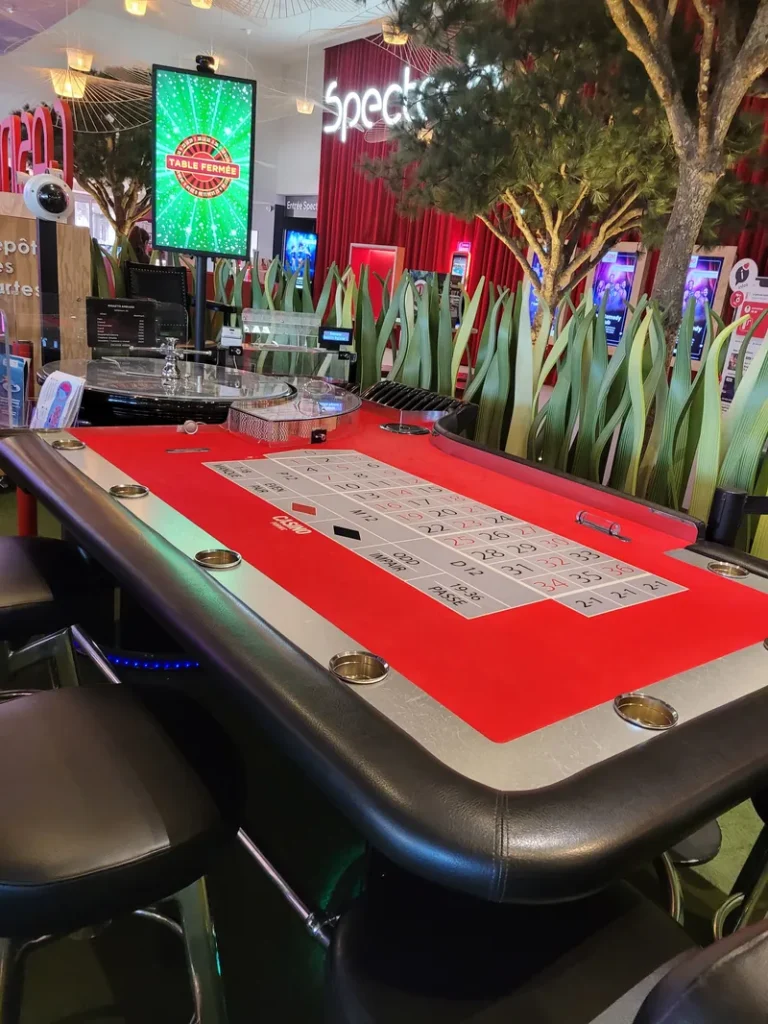 Table de jeu du Casino Partouche Pornic