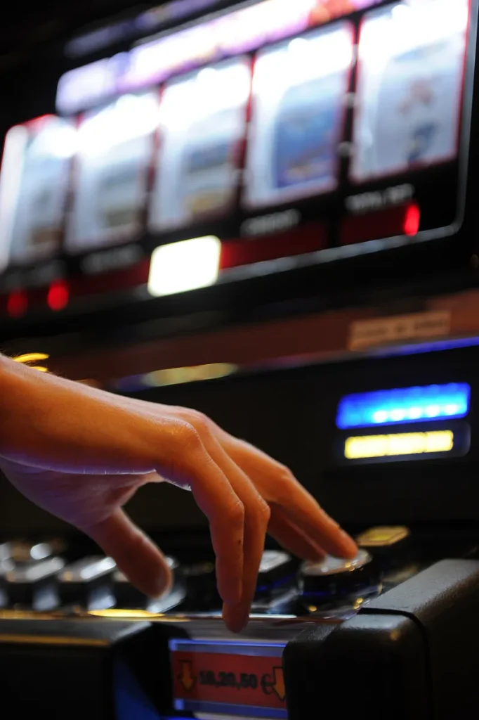 Player closeup at Casino Terrazur